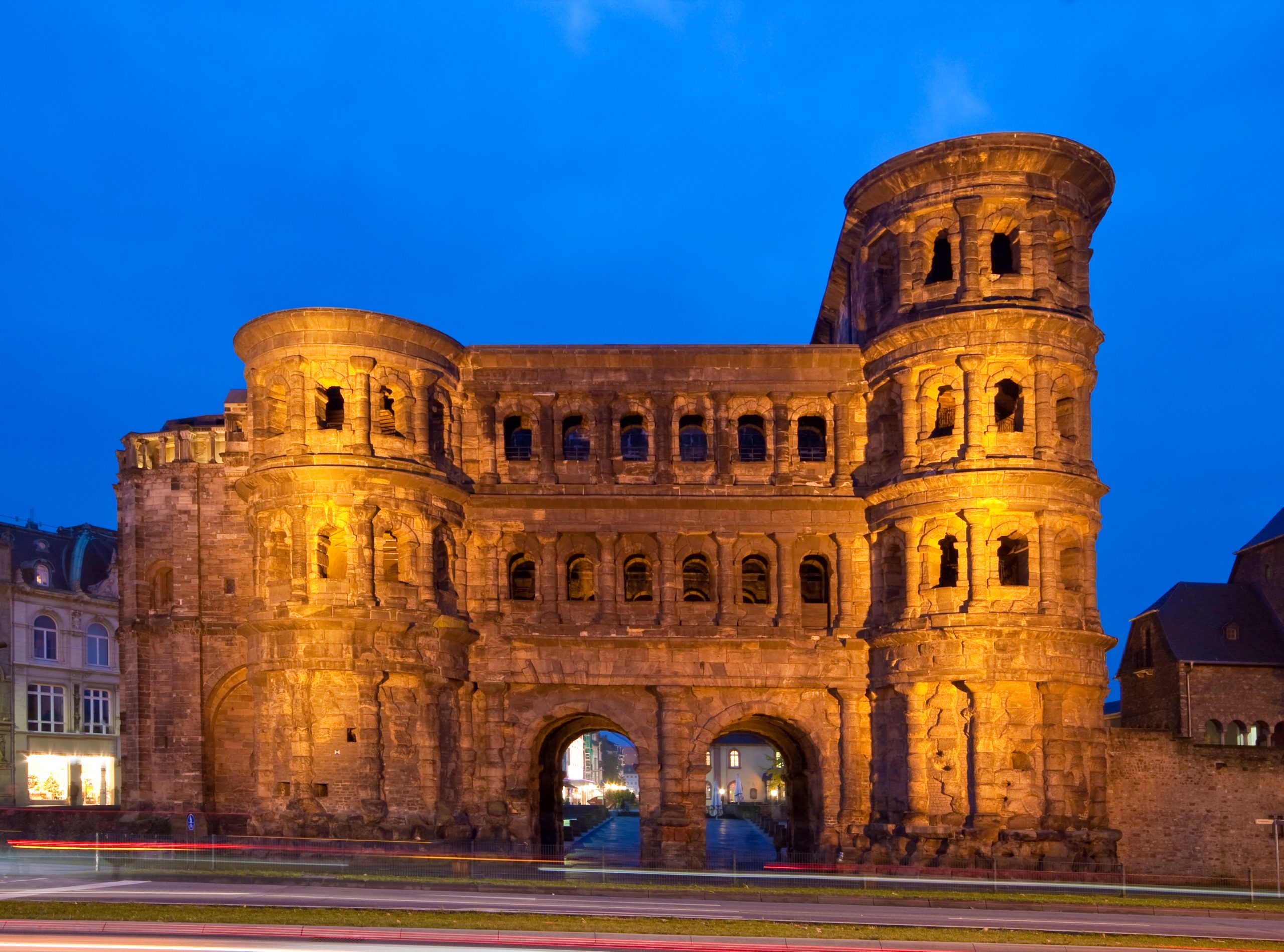 porta nigra in trier, deutschland